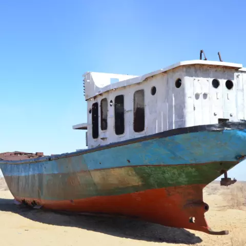 кладбище кораблей в Муйнаке