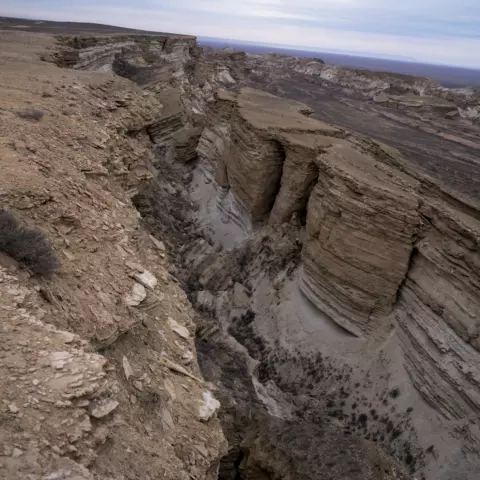 Каньоны Плато Устьюрта