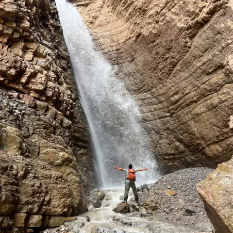 Поход к водопад Пальтау